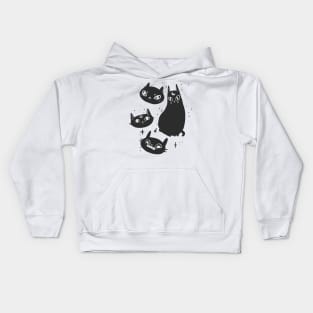 Cats. Just Some Weird Cats. Kids Hoodie